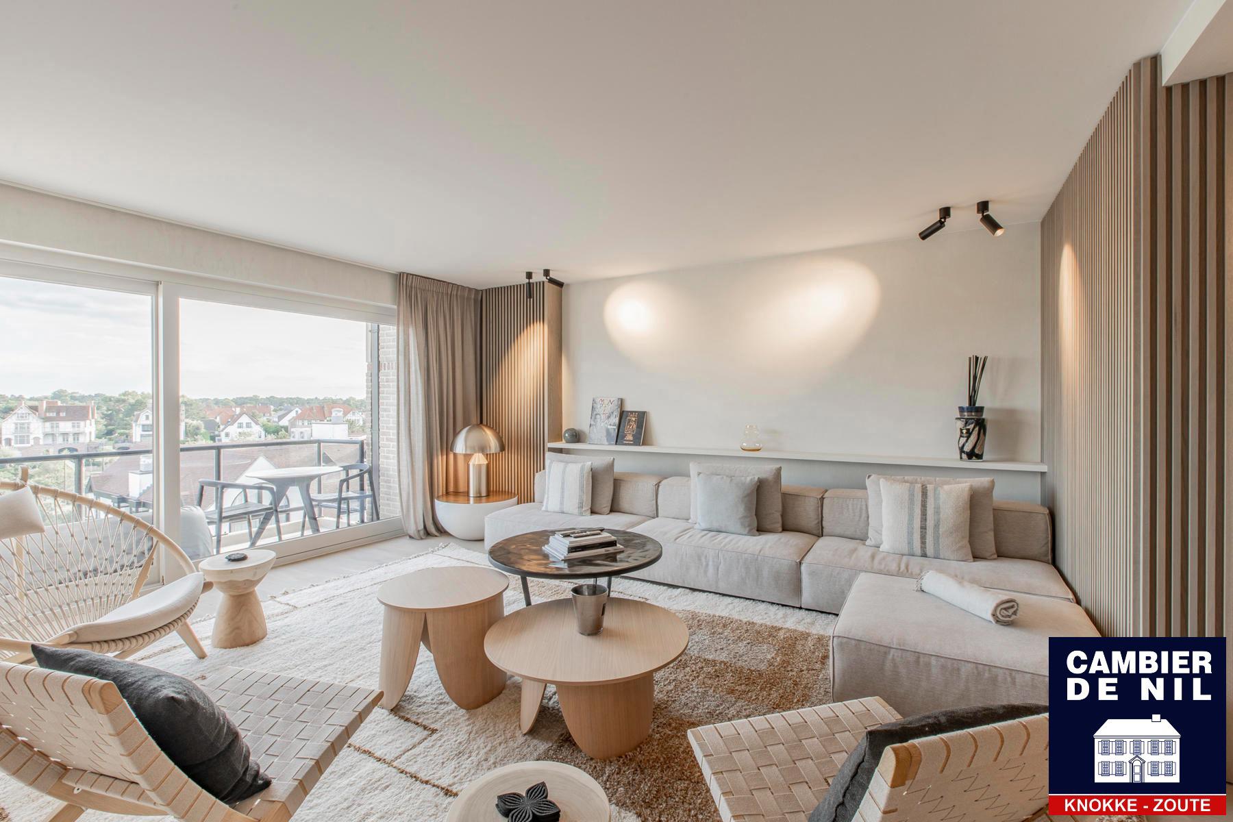 Superieur appartement met mooiste zicht van de Kustlaan over het Zoute en de Approach golf! - foto 5