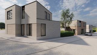 Welkom thuis in uw nieuwbouwwoning!<br />Stap binnen en laat u verrassen door ruimte, licht en eindeloze mogelijkheden. Deze prachtige nieuwbouwwoning biedt een harmonieuze combinatie van modern wooncomfort en een doordachte indeling die volledig op uw levensstijl is afgestemd.<br /><br />Bij binnenkomst wordt u verwelkomd in een lichte en ruime inkomhal, waar u meteen de keuze heeft om een bureau of een gezellige slaapkamer met badkamer te voorzien – een flexibele invulling die past bij uw persoonlijke wensen.<br /><br />Verderop ontdekt u de open keuken en leefruimte, ontworpen voor gezellig samenzijn en ontspanning. De vloeiende overgang tussen keuken en woonkamer maakt dit de ideale plek voor dinners met vrienden, familiebijeenkomsten of een rustige avond thuis.<br /><br />Op de eerste verdieping vindt u drie ruime slaapkamers en één of twee stijlvolle badkamers, waarvan de indeling volledig naar uw voorkeur kan worden aangepast. Een extra badkamer voor extra comfort? Of liever een royale master bedroom met en-suite? De keuze is aan u!<br /><br />Maak deze woning uniek met uw persoonlijke touch.<br />Met kwalitatieve afwerkingen, moderne materialen en oog voor detail straalt deze woning luxe en elegantie uit. Strakke lijnen, verfijnde details en een comfortabele leefomgeving maken dit een thuis waar u trots op kunt zijn.<br /><br />Bent u klaar om uw droomwoning te ontdekken?<br />Neem vandaag nog contact met ons op via Kristof.de.clercq@albert.immo en ervaar zelf het comfort en de mogelijkheden van deze unieke woning.