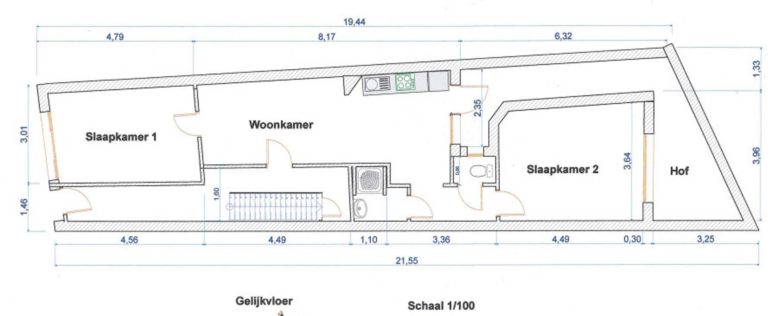 Vergund en gerenoveerd opbrengsteigendom bestaande uit 3 app - foto 3