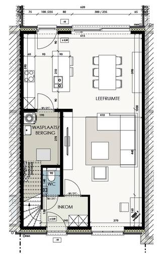 In de Koning Boudewijnstraat in Lauwe, in het woonproject Korenhof bieden wij momenteel deze prachtige gesloten bebouwing (lot 9) in een...