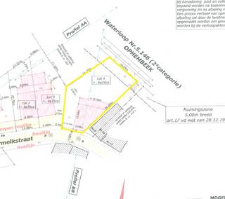 Voor een bezoek of meer info bel 054 69 39 34 - BOUWGROND VOOR HOB - In een rustige straat bevindt zich deze bouwgrond(Lot 4) voor HOB op een...