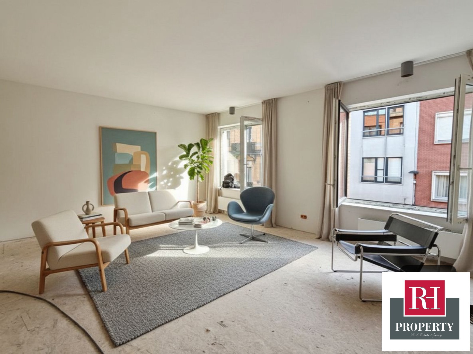 Appartement te huur in Ukkel met 2 slaapkamers - foto 1