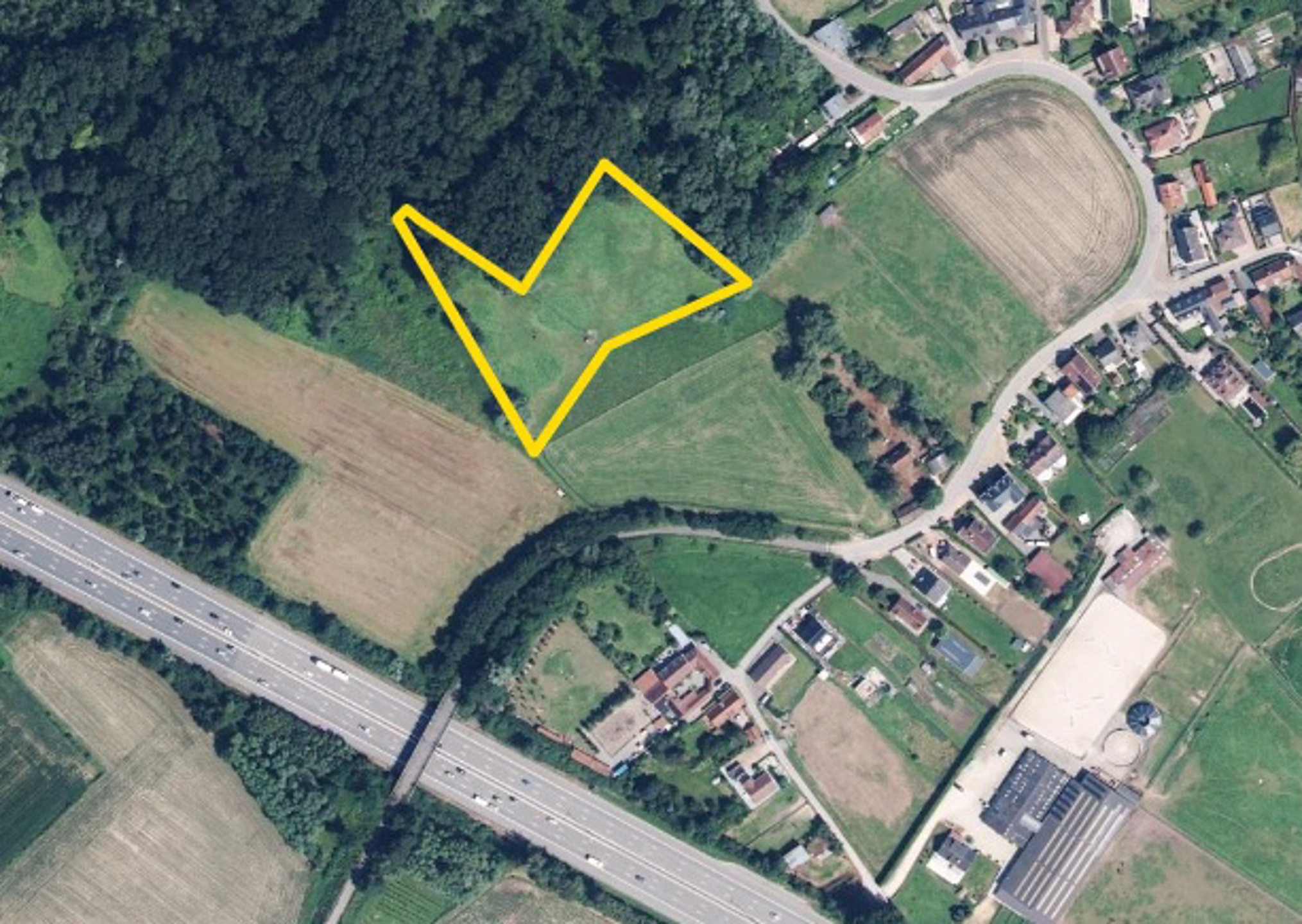 Mooi gelegen perceel weiland te Erembodegem! - foto 1