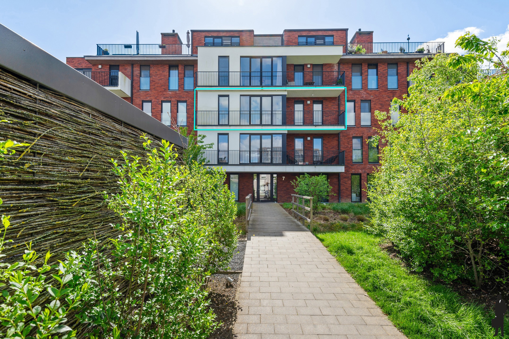 Gezellig 1-slpk-appartement met terras in groene omgeving - foto 2