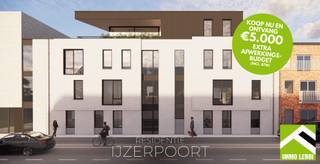 ACTIE!Koop nu een appartement in residentie Ijzerpoort en ontvang €5.000 (incl. btw) aan extra afwerkingsbudget! Actie enkel geldig voor de 2...