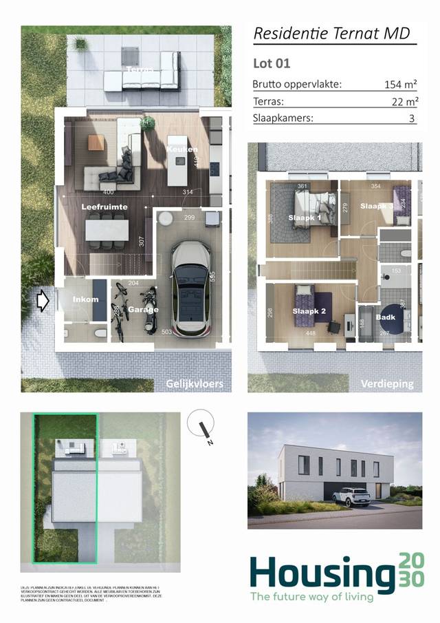 Projet à vendre à Ternat