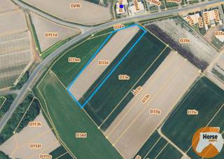 <strong>OORDEGEM - Landbouwgrond op 34a 80ca</strong><br /><br />Dit stuk landbouwgrond heeft een oppervlakte van 3480 m²<br />Dit perceel kunt u terugvinden onder LEDE/ 5 AFD/ OORDEGEM/D/ 33D<br /><br />De landbouwgrond is gelegen in agrarisch gebied en zal vrij zijn van pacht vanaf 10/2026 .<br /><br />Meer informatie kan telefonisch via: 053/60.65.66<br /><br />De vermelde prijs is een richtprijs. Na ontvangst van de biedingen zal de verkoper beslissen of hij/zij de eigendom verkoopt aan het beste bod. De richtprijs is aldus niet bindend voor de verkoper. Voor meer info kunt u ons contacteren 053/60.65.60. of het reglement raadplegen op onze website www.horse-immo.be