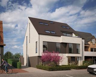 Modern nieuwbouwappartement op de 1ste verdieping (bruto bewoonbare oppervlakte van 86m²) met ruim terras van 23m².Het appartement maakt deel uit van...
