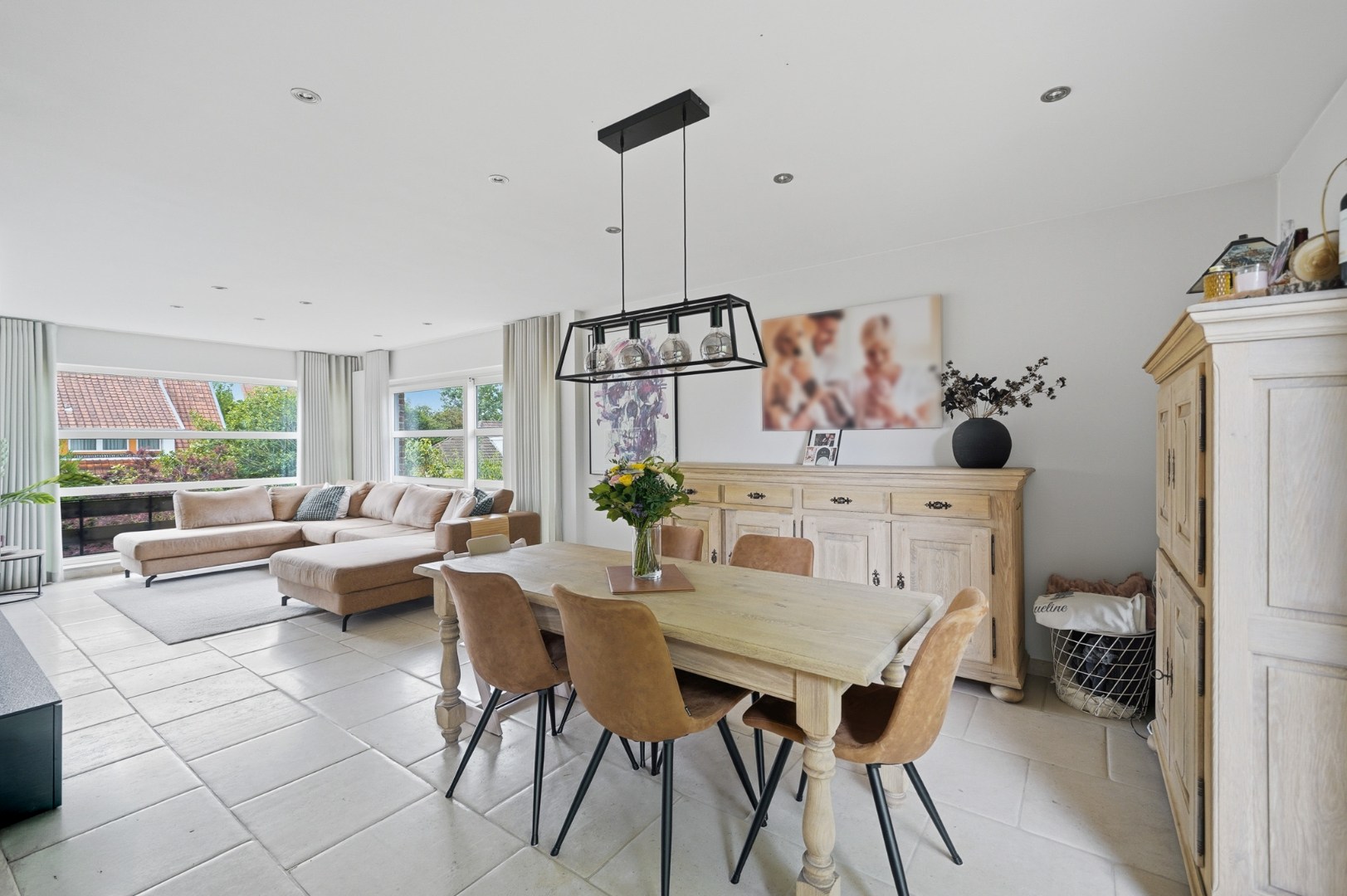 Duplex-appartement van 165 m² met garage, carport en zonnig terras in de Vicognewijk - foto 4