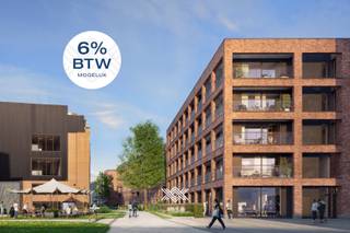 Dit hoekappartement van 91 m² beschikt over een zeer lichtrijke eet- en leefruimte met extra hoge plafonds van 281cm. Vanuit de woonkamer is er een rechtstreekse toegang tot het riante zonneterras van 27 m² met westelijke oriëntatie. De woonkamer heeft een open keuken die baadt in het natuurlijk daglicht dankzij de grote raampartijen. Via de hal heeft u eveneens toegang tot de praktische berging en de badkamer met annex wasplaats. Tot slot biedt dit appartement twee slaapkamers.<br /><br />Met +7.700 m² nieuw parkgebied biedt O’Vert een thuis voor jong en oud met een gevarieerd aanbod van appartementen.<br /><br />Dankzij de nieuwe Verapazbrug werd de stadsring R40 verlegd via de Afrikalaan. Dok Noord krijgt hierdoor een autoluwe kade met éénrichtingsverkeer, een tram en heel veel bijkomend groen. <br /><br />O'Vert krijgt een aansluiting op het Gentse warmtenet, fotovoltaïsche panelen en geavanceerde ventilatiesystemen. Ondergrondse parkeervoorzieningen bieden een droge en veilige toegang tot uw nieuwe thuis temidden het groen. De combinatie van een topligging, hoogwaardige architectuur en duurzame technieken maakt O'Vert bijzonder aantrekkelijk voor zowel eigenaars-bewoners als investeerders.<br /><br />Verlaagd BTW-tarief van 6% mogelijk op de volledige constructiewaarde, nu ook voor investeerders.<br /><br />Het volledige aanbod van O'Vert vind je bij Landbergh, steeds welkom voor een vrijblijvende toelichting via jef@landbergh.be of 09 225 25 24.