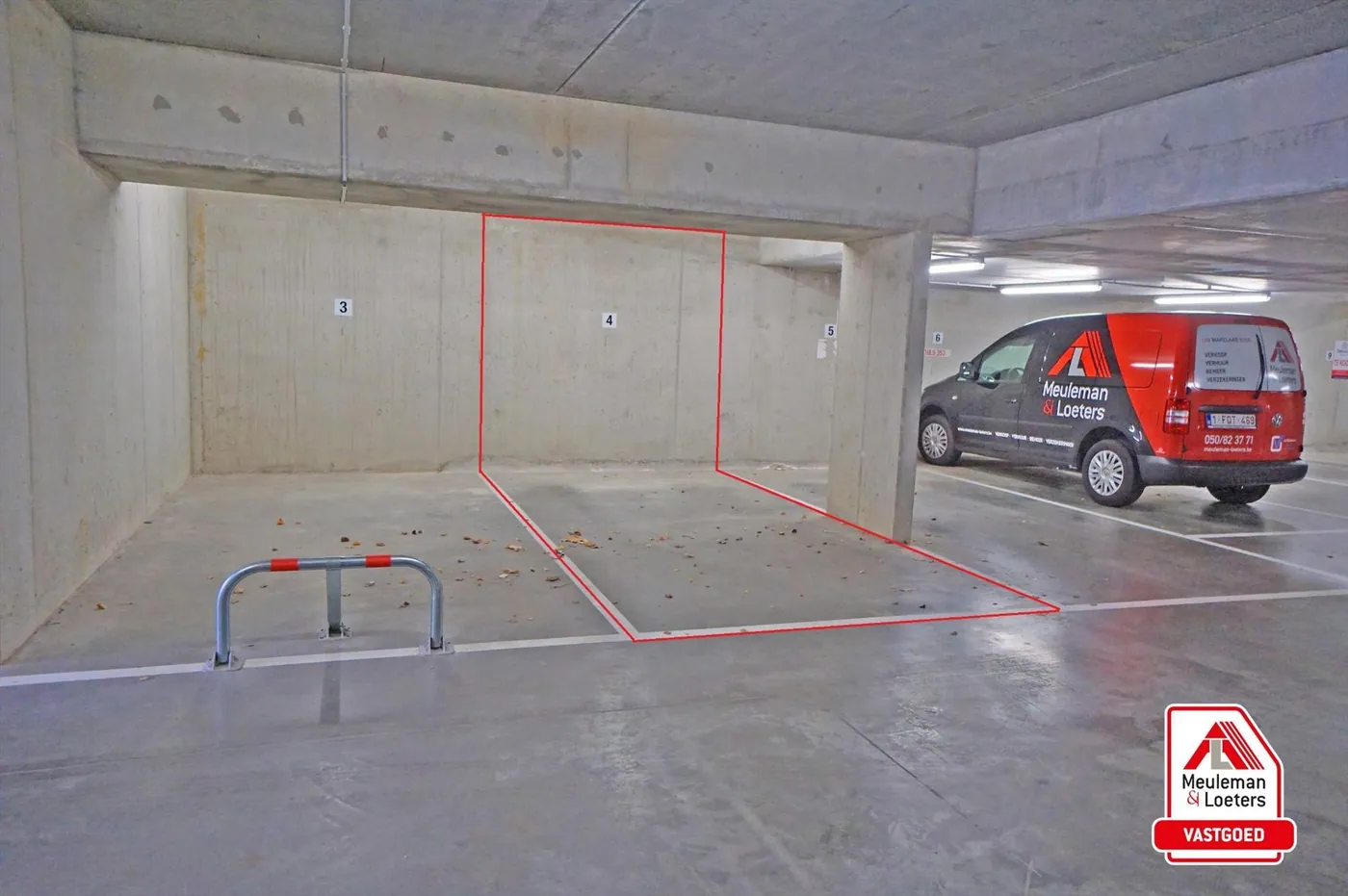 Place de parking souterraine au centre d’Oostkamp - photo 2