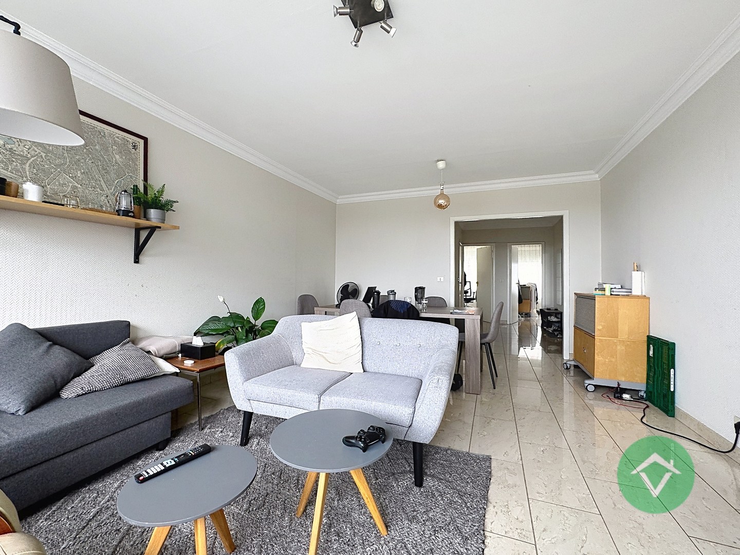 Appartement met 2 slaapkamers en terras te Gent - foto 4