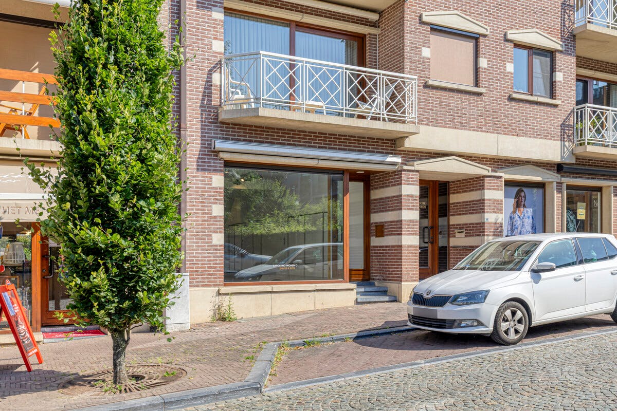 Commercieel gelijkvloers pand van 90m² op absolute toplocatie in Grimbergen - foto 2