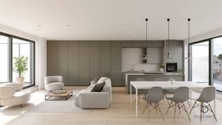 <p><span>PENTHOUSE: Duplex met drie slaapkamers in het centrum van Schilde, de werken zijn gestart van deze prachtige NIEUWBOUW Residentie CONSCIENCE. </span></p><p><span> </span></p><p><span>Kopen aan 6% btw op de constructies is hier mogelijk zowel voor enige/eigen woonst als voor investeerders (15j verhuur). Wij informeren u er graag over.</span></p><p><span> </span></p><p><span>In een modern gebouw met lift bevindt zich deze penthouse op de tweede verdieping. Omvat inkomhal, gastentoilet, leefruimte met toegang tot het terras, ingerichte open keuken met alle nodige toestellen, berging/wasplaats met aansluiting voor wasmachine en droogkast, 3 slaapkamers en 2 ingerichte badkamers met een lavabomeubel en inloopdouche of bad.</span></p><p><span>De indeling en afwerking wordt met u persoonlijk besproken. Hiervoor zijn budgetten voorzien in het lastenboek.</span></p><p><span> </span></p><p><span>Residentie Conscience is een project van 'Westhoek', bestaande uit 16 appartementen met één, twee of drie slaapkamers, warvan 4 duplex appartementen/penthouses.</span></p><p><span>De residentie biedt een ideale thuisbasis aan mensen die willen genieten van de gezellige levenssfeer die Schilde te bieden heeft.</span></p><p><span> </span></p><p><span>De appartementen zijn ontworpen met een groot oog voor detail, met veel lichtinval.</span></p><p><span>Dankzij het design en de grote raampartijen ervaart u er het ultieme ruimtegevoel.</span></p><p><span>Het gebouw is zo ingedeeld dat elk appartement over een terras of tuin beschikt.</span></p><p><span>Gezellig ingerichte tuintjes zodat u optimaal kan genieten van de avondzon.</span></p><p><span>De ondergrondse parking zorgt ervoor dat thuiskomen in alle comfort kan gebeuren, voorzien van ondergrondse autostaanplaatsen (+28.900€) of buiten autostaanplaatsen (+15.000€), privatieve bergingen (+ ca 6.000€) - inclusief fietsenberging.</span></p><p><span> </span></p><h3><span>Afwerking volgens budgetten in het lastenboek: hoogwaardige materialen, zoals parket, vloerverwarming warmtepomp, gebouwd volgens BEN-principes, E-peil max 30,...</span></h3><p><span>Centrale ligging, gelegen nabij het dorp, omgeven door een aangelegde tuin. Vlakbij winkels, openbaar vervoer, gemakkelijke bereikbaarheid, vlakbij fiets- en wandelroutes om de natuur op te zoeken.</span></p><p><span> </span></p><p><span>Prijzen zijn vermeld excl kosten registratie op de grondwaarde en btw op de constructiewaarde, notaris ereloon, aansluitingskosten nutsvoorziening. </span></p><p><span>U bent van harte welkom om de plannen en mogelijkheden samen te bespreken. Plan alvast uw afspraak bij ons op kantoor</span><span>!</span></p><p><span> </span></p>