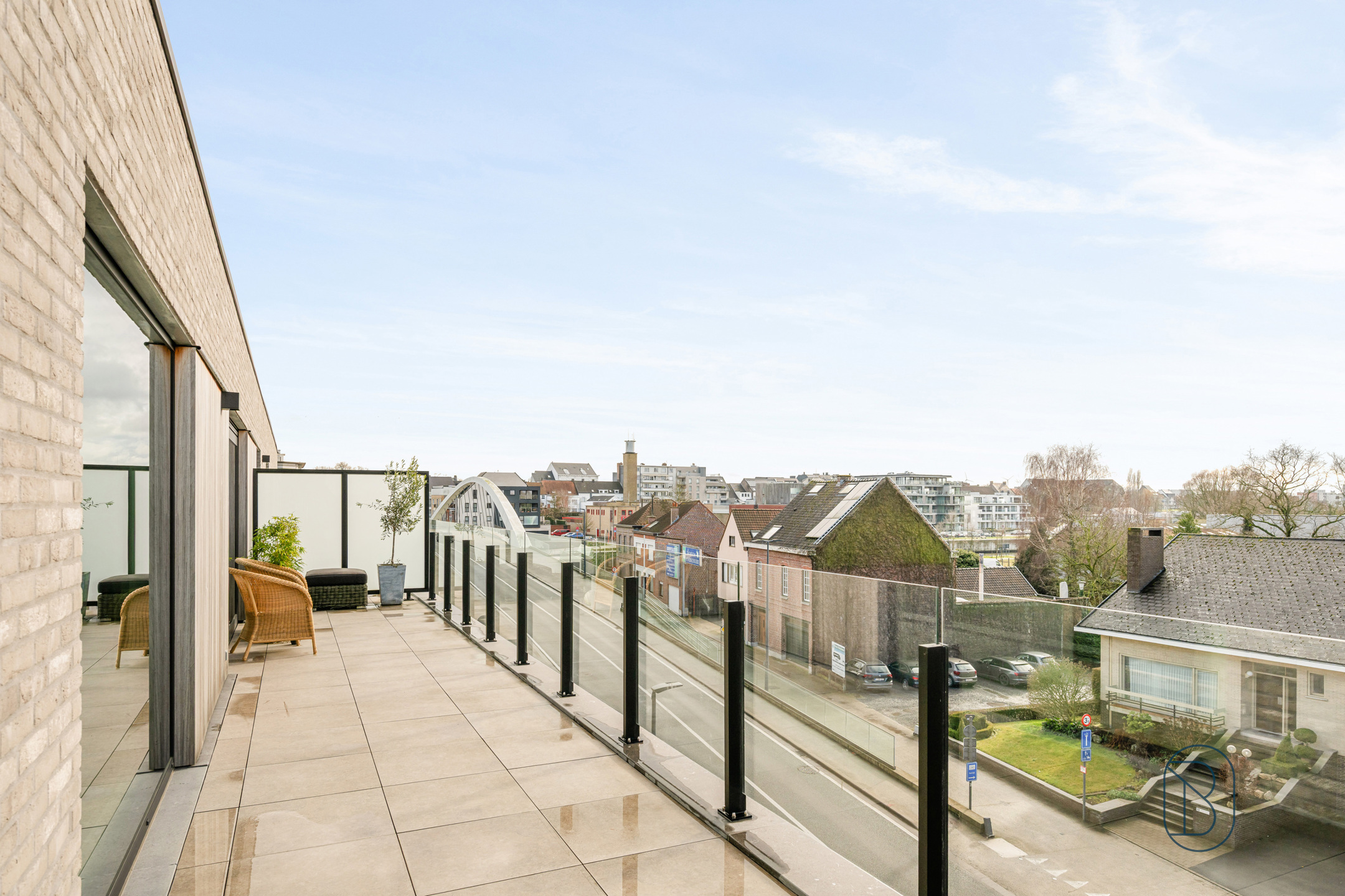 Prachtige penthouse met 3 slk op toplocatie in Harelbeke - foto 4
