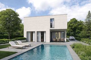 Volledig afgewerkte nieuwbouwwoning. Belangrijkste troeven:- Ruime nieuwbouwwoning- Prijs is voor de afgewerkte woning- Afwerking naar keuze volgens...