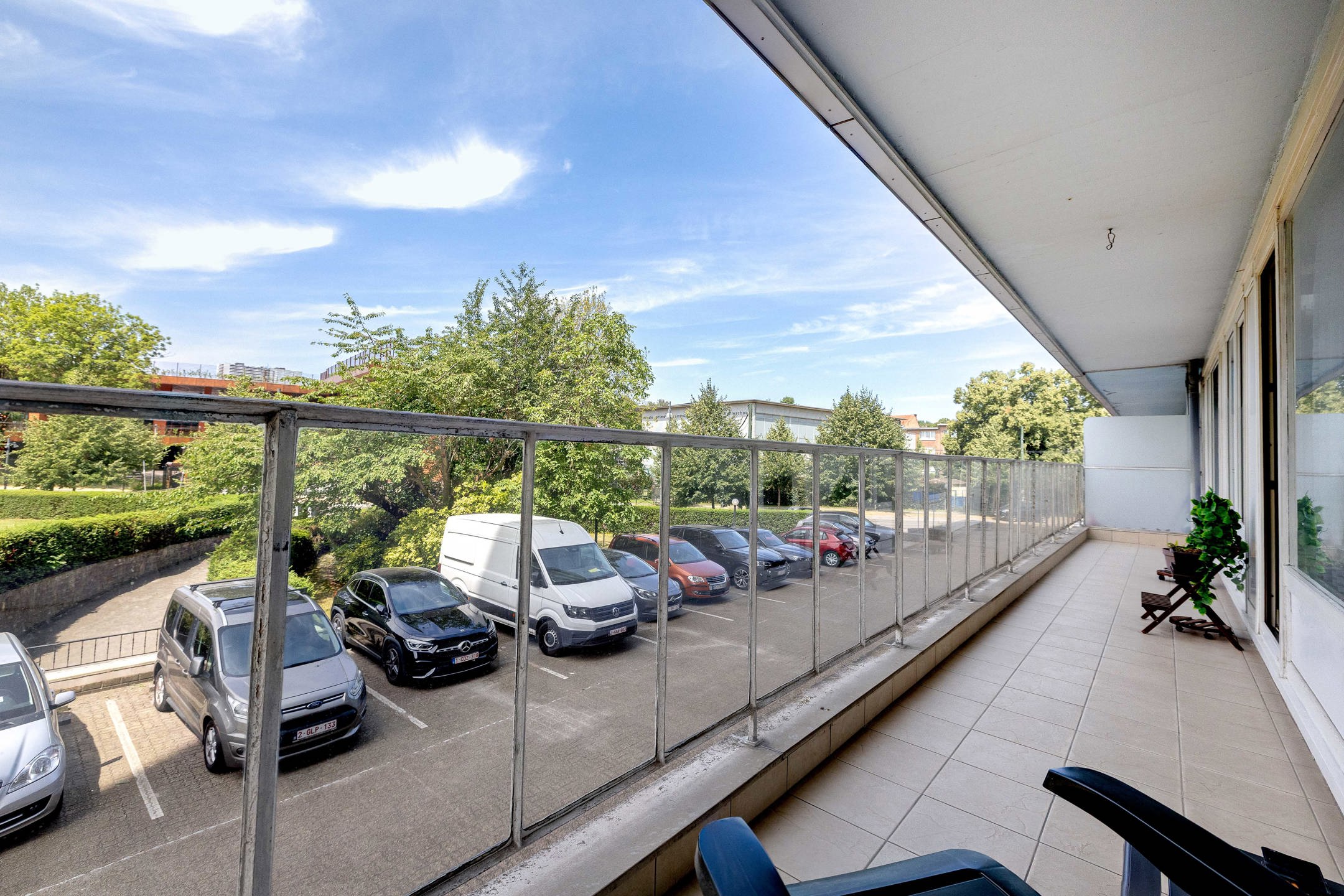 Appartement met 1 slaapkamer + bureau en een groot terras - foto 5