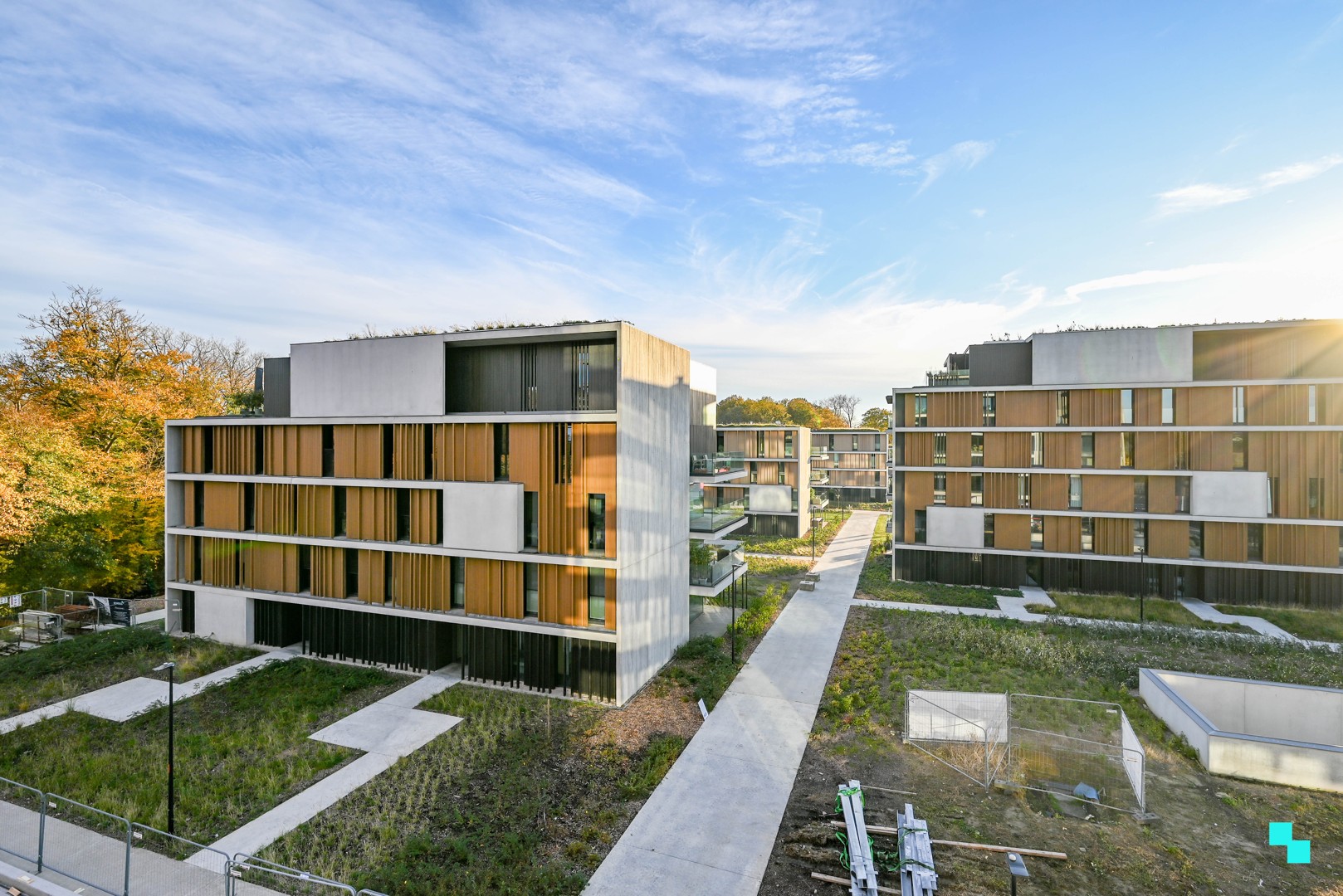 Hoekappartement in blok VI van residentie Blauwpoorte - foto 1