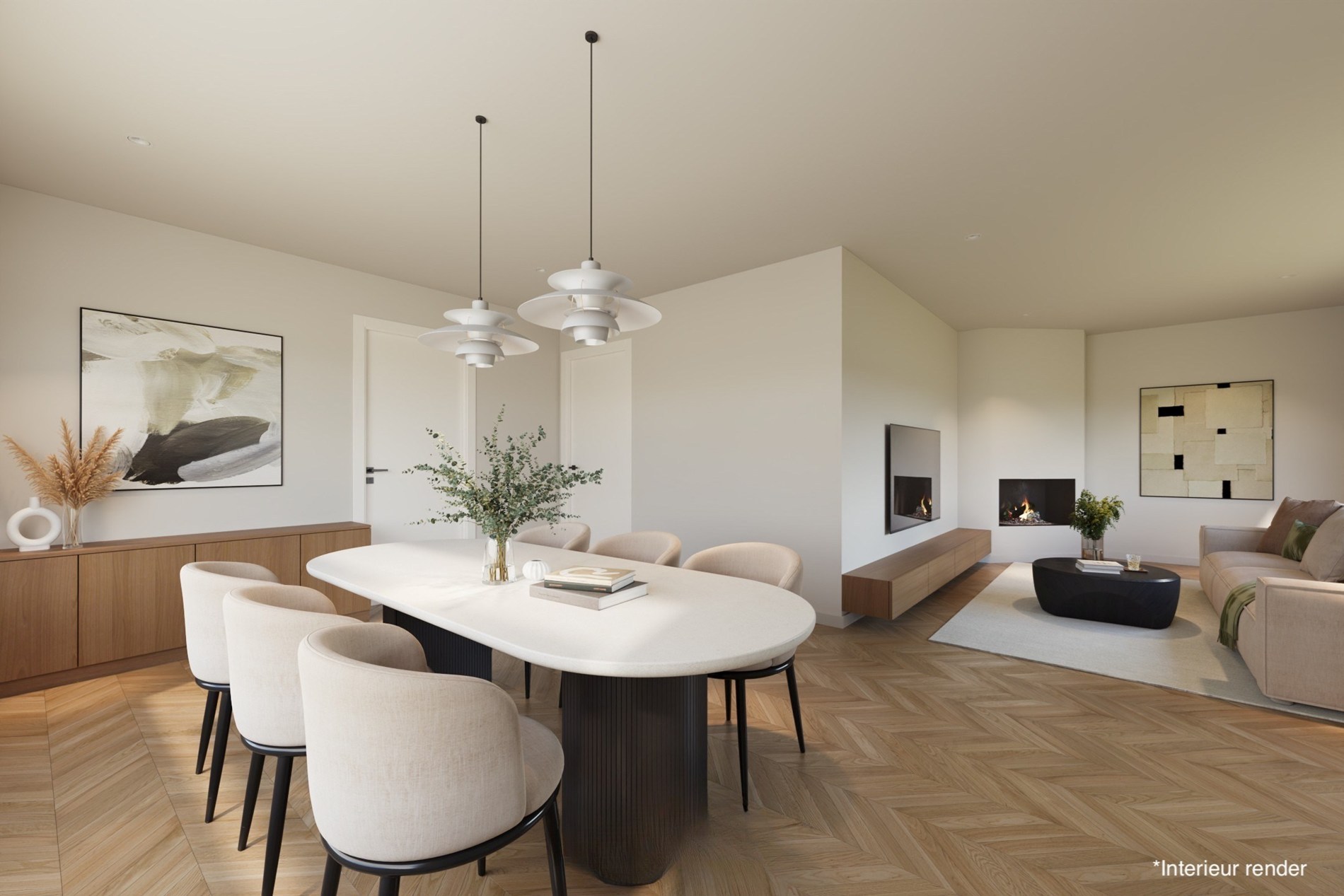 Open bebouwing met 4 slaapkamers en inpandige garages te Beverlo - foto 5