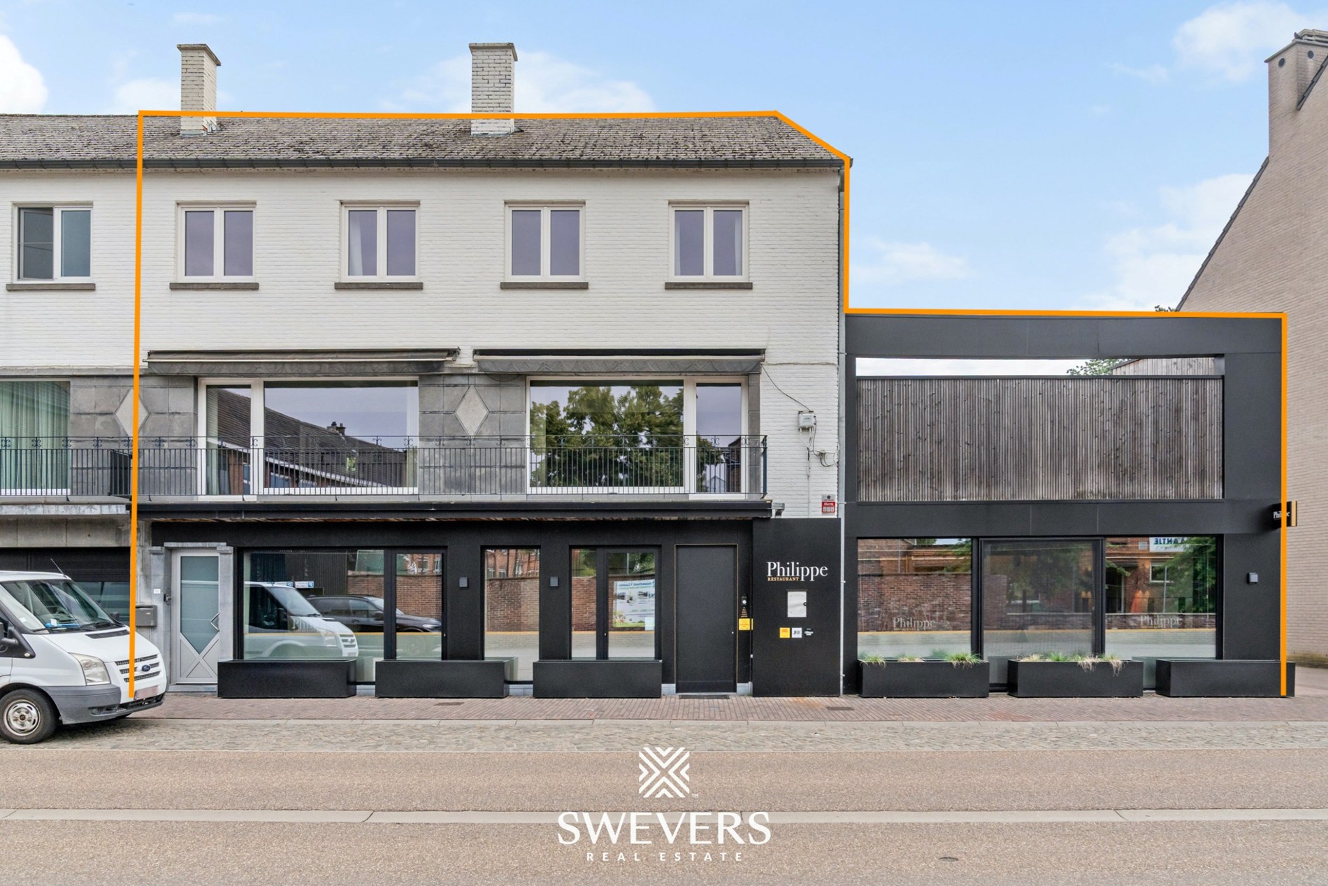 Handelspand + 4-slpk duplex: 354 m² in hartje Alken - foto 1