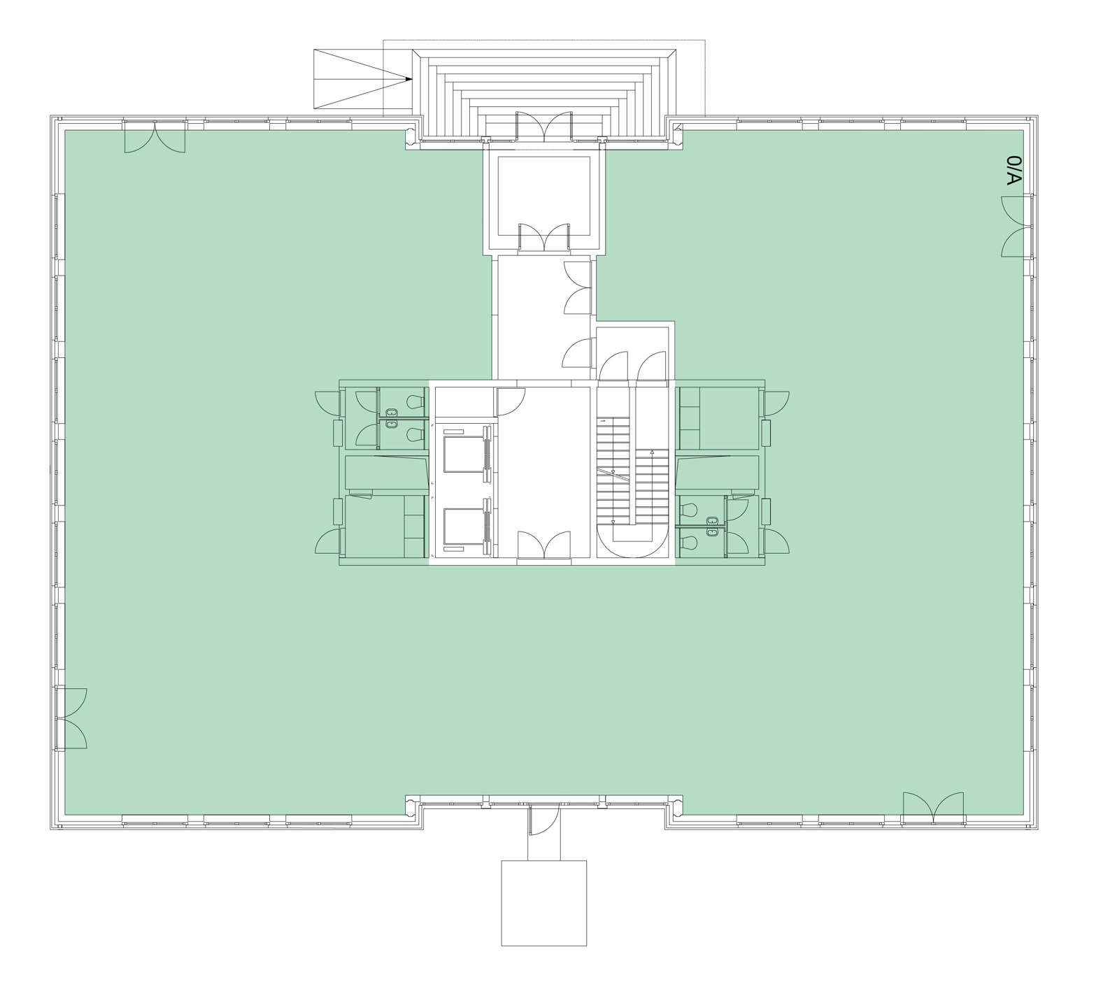 Kantoor 609 m² op het gelijkvloerse te huur - foto 4