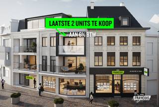 Belle Fort nadert zijn voltooiing. Niet een toekomstig bouwproject dat je alleen op een plan ziet, maar een nieuwbouwappartement dat je binnenkort echt zult kunnen ervaren.<br /><br />Van een ruime woning naar comfortabel wonen op de Tieltse Markt. Een bewuste keuze voor wie vandaag minder onderhoud, meer comfort en een centrale ligging waardeert.<br /><br />Wonen op de Tieltse Markt betekent genieten van een uitzonderlijk centrale locatie, met winkels, restaurants en alle dagelijkse voorzieningen letterlijk voor je deur. Dit kleinschalige project combineert een iconische locatie met eigentijdse architectuur, kwaliteitsafwerking en een energiezuinig woonconcept. Vanuit je appartement geniet je bovendien van een opmerkelijk uitzicht op de historische Hallentoren.<br /><br />Het tweeslaapkamerappartement is ontworpen met oog voor ruimte en comfort. Dankzij de doordachte indeling wordt elke vierkante meter optimaal benut, terwijl kwaliteitsmaterialen en moderne technieken zorgen voor aangenaam en energiezuinig wooncomfort.<br /><br />Een ideale keuze voor wie de grote woning wil achterlaten en wil genieten van comfortabel, centraal en zorgeloos wonen. Of voor wie wil investeren in een unieke kans met het oog op de toekomst. <br /><br />Beschikbaar op de 2e verdieping<br /><br />- Oppervlakte: 90 m²<br /><br />- Terrasoppervlakte: 6 m²<br /><br />Geïnteresseerd? Plan een privébezoek en ontdek Belle Fort zelf. Contacteer ons op 051 47 48 47 of per e-mail: Tielt@immofrancois.be<br /><br />Highlights<br /><br /><ul><li>Binnenkort instapklaar<br /><br /></li><li>90 m²<br /><br /></li><li>Open zicht op de Hallentoren en de markt<br /><br /></li><li>Terras<br /><br /></li><li>Warmtepomp en vloerverwarming<br /><br /></li><li>https://fin.belgium.be/nl/particulieren/woning/bouwen-verbouwen/afbraak-wederopbouw<br /><br />Prijs incl. 6% BTW € 375.370,40<br /><br />Prijs incl. 21% BTW € 416.296,40</li></ul>