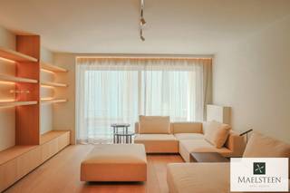 This apartment is located in a very central area in Knokke-Heist, on a side street of Lippenslaan, within walking distance of both the beaches and the station. The apartment has been renovated with attention to detail and the best materials.<br /><br />Composition: Spacious living room (with parquet flooring and many built-in cupboards) consisting of the lounge and dining area. The lounge provides access to the terrace through a sliding door. The open kitchen reflects taste and quality (Miele appliances, mortex finish, etc.). 2 well-proportioned bedrooms with their respective luxurious shower rooms and built-in cupboards. Storage room with the possibility of connecting a washing machine.<br /><br />Feel free to contact us with all your questions or to schedule your appointment (7/7): 0478 93 72 00 or maxime@maelsteen.be