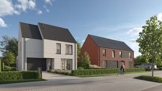 <ul>
<li>Zuidgerichte tuinen</li>
<li>Ruime percelen</li>
<li>Strakke moderne look</li>
<li>Energiezuinig</li>
</ul>
<strong>OMGEVING</strong><br />Dit project bevat 5 woningen bestaande uit een koppelbouw en 3 villa's. De woningen liggen in een groene en rustige omgeving dicht bij kasteeldomeinen, uitgestrekte bossen en het natuurgebied Damvallei. De bereikbaarheid is uitstekend dankzij directe busverbindingen naar Gent, een korte fietsafstand tot Gent-Dampoort en een vlotte toegang tot de E17 en R4. Supermarkten zijn binnen enkele minuten bereikbaar, evenals scholen, kinderopvang en sportinfrastructuur. Destelbergen combineert een landelijke charme met moderne voorzieningen, goede scholen, sportgelegenheden, gezellige horecazaken en een aangenaam woonklimaat. Bovendien wordt het openbaar vervoer in de buurt binnenkort verder verbeterd door vernieuwde bushaltes langs de Dendermondesteenweg met verhoogde perrons en nog betere toegankelijkheid.<br /><br /><strong>INDELING</strong><br />De woningen zijn voorzien van een inpandige garage. Via de inkomhal komt u in een open leefruimte met keuken, living en eetruimte. Op de bovenverdieping bevinden zich drie slaapkamers in de koppelwoningen en 4 slaapkamers voor de alleenstaande villa’s, een badkamer en een apart toilet. Via een vaste trap bereikt u de zolder, waar extra kamers kunnen worden gecreëerd.<br /><br /><strong>E-PEIL</strong><br />30<br /><br /><strong>WONING OP MAAT | JOUW WONING, JOUW STIJL</strong><br />Maak van deze woning jouw droomhuis op maat! Voeg je eigen smaak en persoonlijkheid toe en kies zelf de keuken, vloer en badkamer van jouw instapklare woning. Een eigen stek op maat van jouw wensen en stijl. Jij kiest, Potrell voert uit. Zo makkelijk is het!