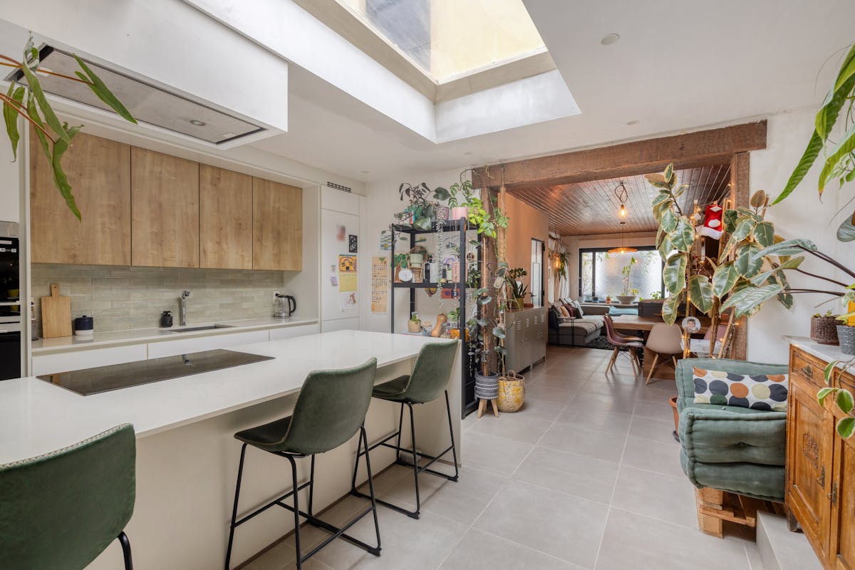 Charmante rijwoning met koer te koop in Ledeberg - foto 5