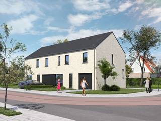 INDELING VAN DE WONING<br /> GELIJKVLOERS* Inkomhal* Berging* Gastentoilet* Leefruimte met open keuken<br /> VERDIEP 1* 4 slaapkamers* Nachthal met zolderluik* Badkamer* Apart toilet<br /> ZOLDERVERDIEP* zolder<br /> OVERIG* Inpandige garage