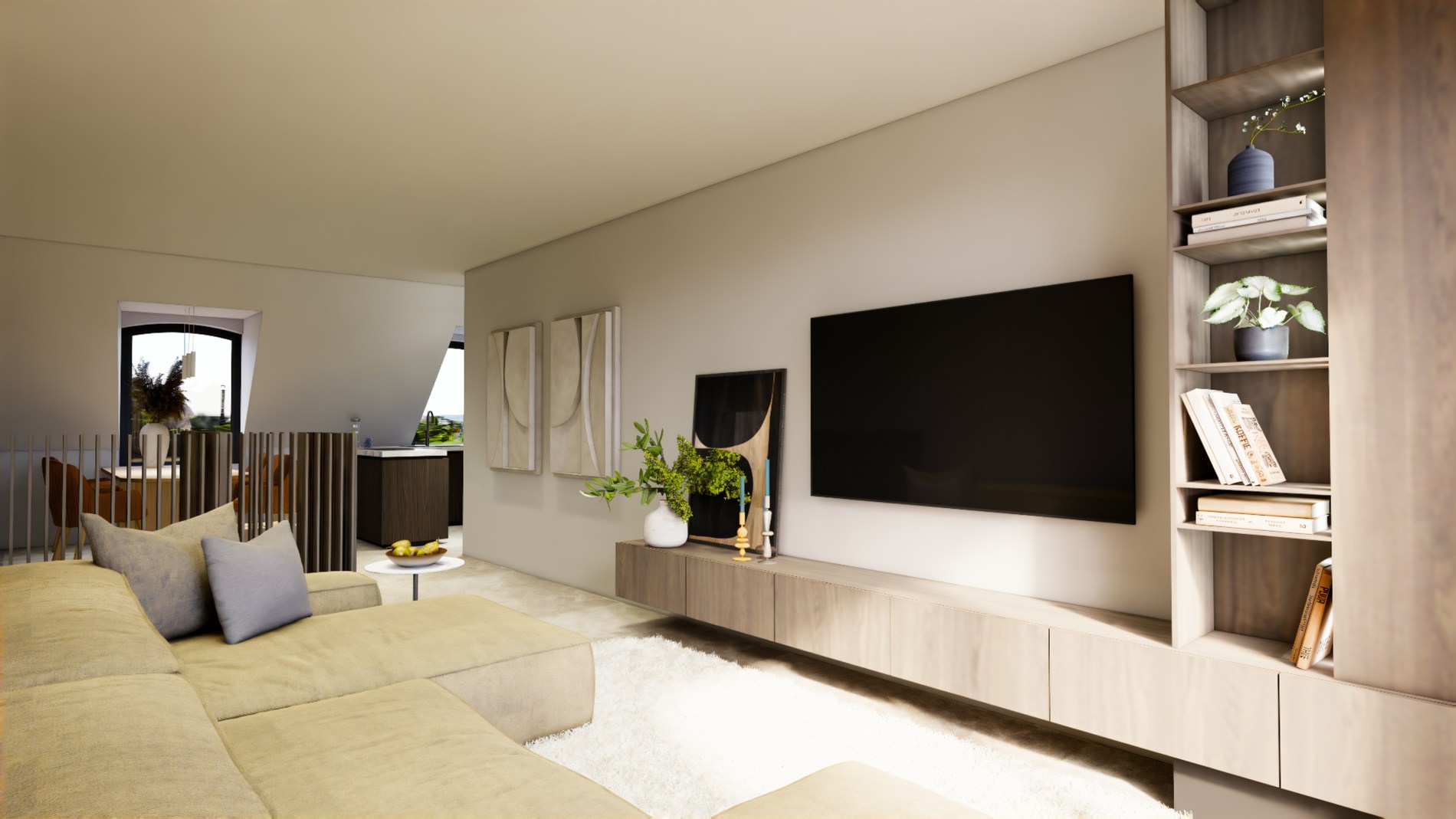 Duplex met zonnige leefruimte en autostaanplaats in nieuwbouwproject Che Vista - foto 5