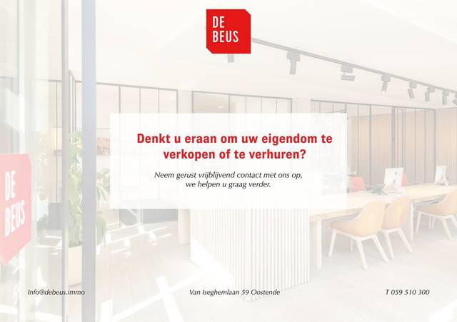 Project for sale in Ostend