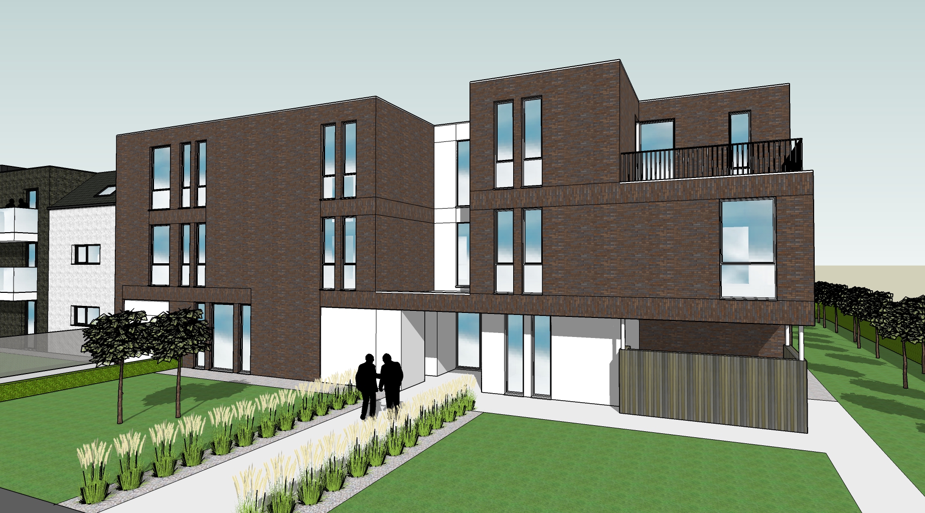 LUXUEUS gelijkvloers BEN-APPARTEMENT (109 m²), met 2 slpks, groot terras en tuin. - foto 1