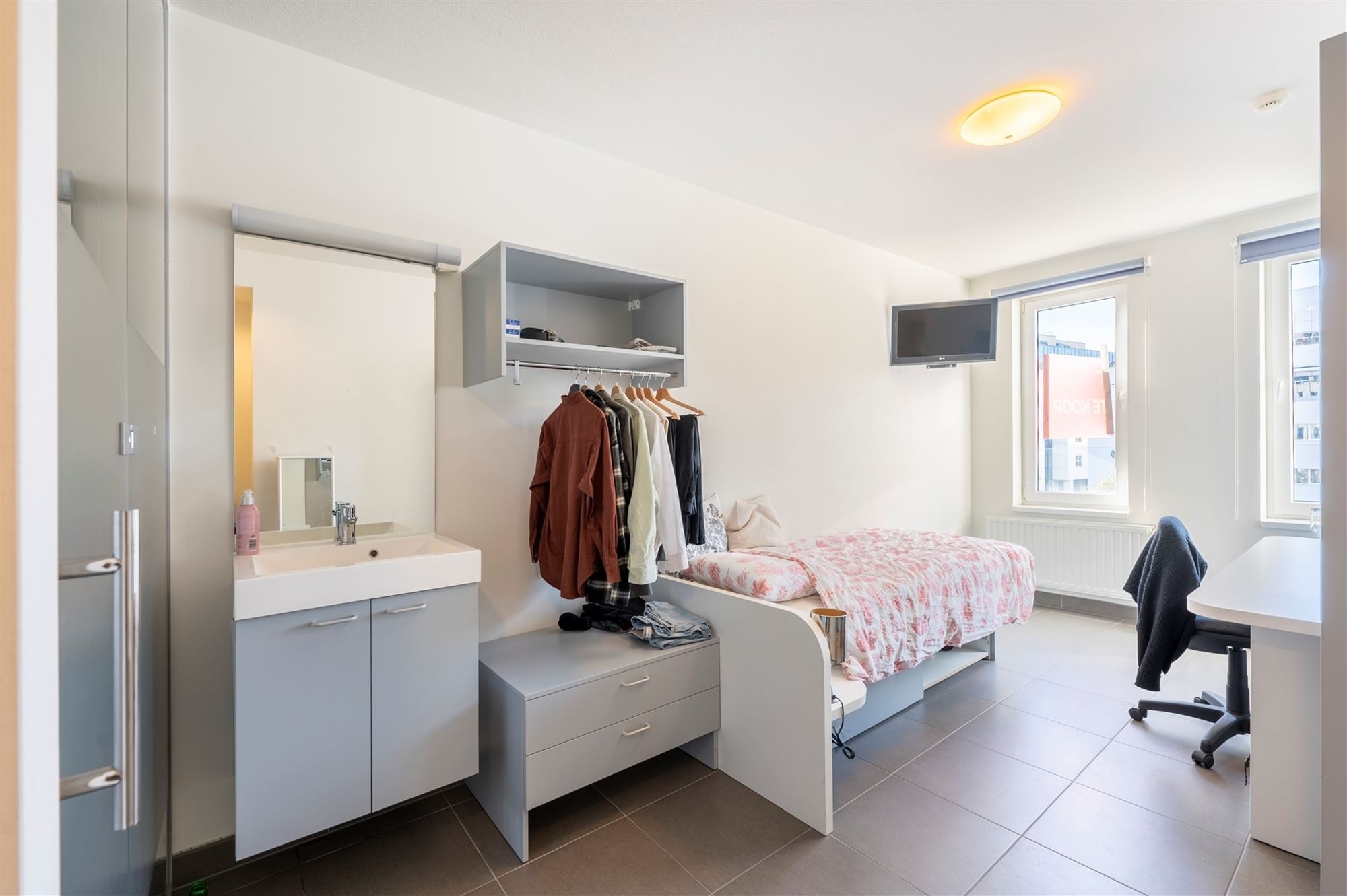 Moderne studentenkamer op toplocatie - foto 1
