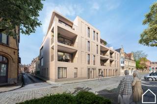 Mooi en stijlvol nieuwbouwappartement in het hart van IeperIn Residentie Blomfield, een nieuw en kleinschalig woonproject in het centrum van Ieper,...
