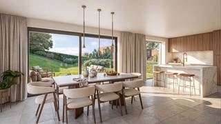 Deze moderne, nog te bouwen villawoning bied je alle ruimte voor je gezin zowel binnen als buiten. Je woont hier op een riant perceel van bijna 1.000 m².<br />Geniet van de natuurlijke lichtinval en hoogwaardige afwerking. Je woont hier in alle rust, verscholen achter de bomen van de Ter Tommendreef.<br /> 
<ul>
	<li>Apart bureel</li>
	<li>4 slaapkamers</li>
	<li>2 badkamers</li>
	<li>garage</li>
	<li>Volledig onderkelderd</li>
</ul>
<br />De interieurafwerking gebeurt volledig volgens je persoonlijke wensen.<br />Bespaar fors op je energiefactuur, dankzij het doorgedreven isolatiepakket, warmtepomp met vloerverwarming, ventilatiesysteem D en zonnepanelen.<br />Samen met de regenwaterput van 10.000L voldoet deze woning dus aan alle normen voor de toekomst. Je mag rekenen op een EPC A. <br /><br />Voor meer info, contacteer je bouwadviseur: bel 09 280 60 60 of mail info@durabrik.be.<br /><br />*beelden zijn indicatief