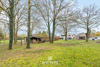 Voor meer info en foto’s, surf naar www.swevers.be – deze recente halfopen bebouwing in de Stationsstraat 85 D in Houthalen-Helchteren combineert ruimte, comfort en energiezuinig wonen op een uitstekende locatie. De woning werd gebouwd in 2019, is volledig instapklaar en afgewerkt met kwalitatieve, neutrale materialen. Met een bewoonbare oppervlakte van 203 m² op een zuidgericht perceel van 1.266 m² geniet u hier van veel licht, een praktische indeling en een aangenaam gevoel van rust. Op het gelijkvloers komt u binnen via de inkomhal met gastentoilet. Verder vindt u een ruime wasplaats, een ruime bureauruimte die ook kan dienen als gelijkvloerse slaapkamer, en een lichtrijke leefruimte van ongeveer 40 m² met zicht op terras en tuin. De open keuken van 14 m² is volledig uitgerust met hoogwaardige toestellen, waaronder een stoomoven, heteluchtoven, koffieapparaat, vaatwasser en inductiekookplaat. Aansluitend zijn er nog een berging en een extra hal met ingemaakte kasten. De verdieping telt nog vier volwaardige slaapkamers van 14 m², 12 m², 10,60 m² en 10,60 m², een extra bergruimte, een badkamer met douche en dubbele lavabo, en een apart toilet. Dankzij de vele praktische bergruimtes is elke vierkante meter optimaal benut. Buiten geniet u van een ruime, zuidgerichte tuin met blijvend groen verzicht achteraan door het aangrenzende agrarische gebied. Extra troeven zijn vloerverwarming, zonnepanelen, warmtepomp, domotica en screens aan de achterzijde. Bovendien wordt er binnenkort een elektrische poort geplaatst. Winkels, scholen, openbaar vervoer en snelwegen bevinden zich vlakbij. Voor meer informatie, bel 011 255 155. Bron bewoonbare oppervlakte: EPC – verslag.