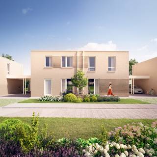 <strong>Location and surroundings<br /></strong><br />This BegijnHof residential project is located in Astene, a picturesque village.<br />This newly built residential area is located in a cul-de-sac, a stone's throw from public transport and the center of Deinze. There is also an easy connection to important traffic axes such as the N43 and E17 towards Ghent.<br /><br /><strong>PROJECT and FINISHING<br /><br /></strong>The new phase includes twelve modern homes, with a choice between closed and semi-open constructions.<br />The houses of Begijnhof have a garage or carport and there is also a separate bicycle shed.<br />These new homes all feature a comfortable living space with an open kitchen and adjoining storage room. The large windows provide plenty of natural light and offer a view of the beautiful garden. All Beguinage residential units have three bedrooms and a large bathroom with double sink, walk-in shower and bathtub.<br /><br />Beguinage's turnkey homes enjoy high-quality finishes and low energy levels. For example, a heat pump combined with underfloor heating, solar panels and triple glazing were chosen.<br /><br />INDICATION delivery:<br />Lot 140-144 end of quarter 1, 2025<br />Lot 145-151 beginning quarter 4, 2025<br />lot 176 - 177 - 178 delivery linked to the time of sale.<br /><br />NEW PHASE<br />Lot 179 - 194 completion linked to time of sale.<br /><br />Contact us for more information.<br />Photos are of the model home in this subdivision.