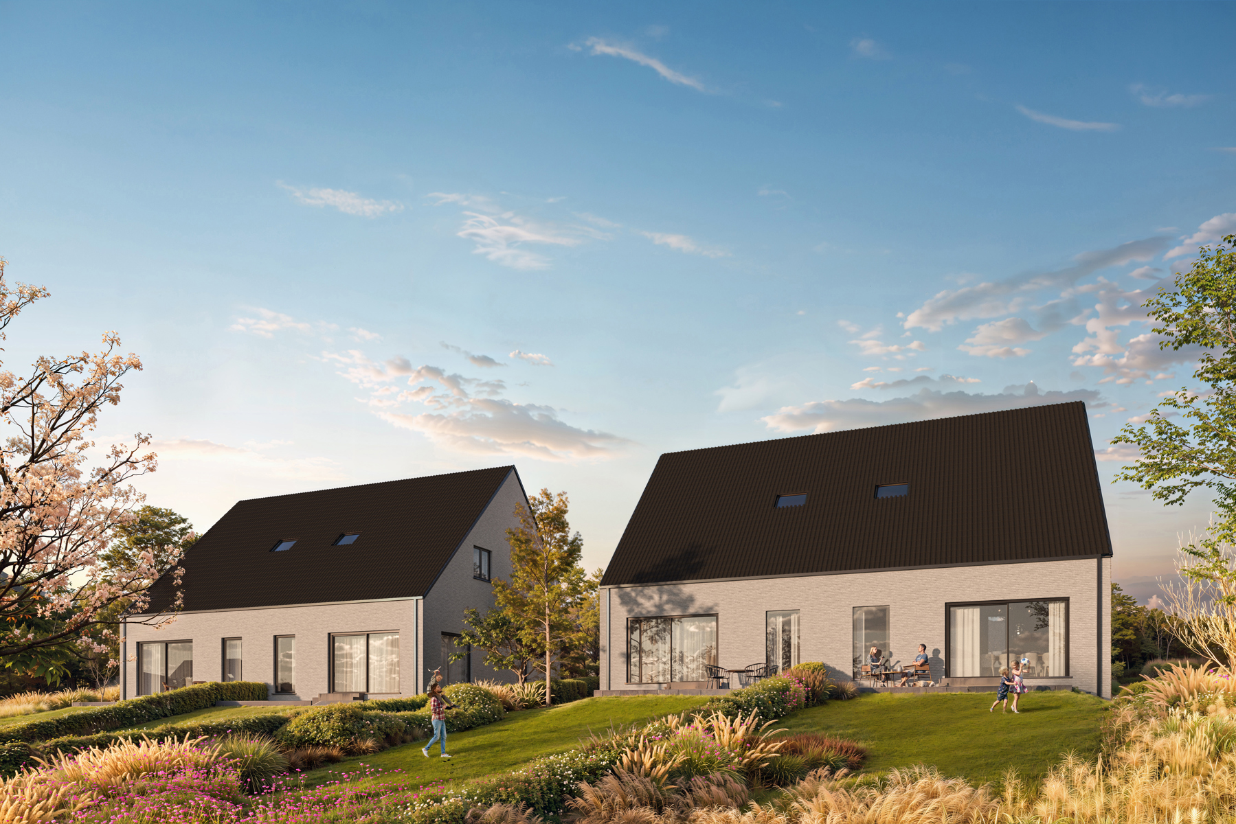 Halfopen nieuwbouwwoning met grote tuin en garage (Pennestr) - foto 3