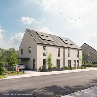 Op de hoek van de Meersstraat en Watermolenstraat in Kuurne verrijst een kleinschalig nieuwbouwproject met vier moderne woningen.De architectuur is...