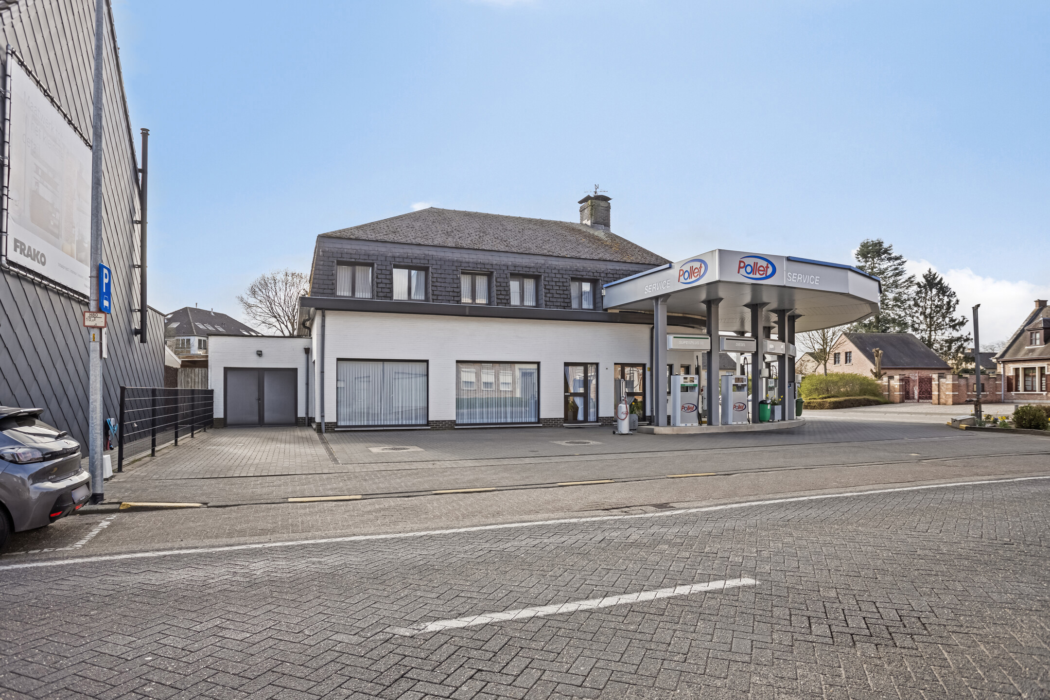 3 slpk woonst, handelsruimte én verhuurd benzinestation. - foto 1