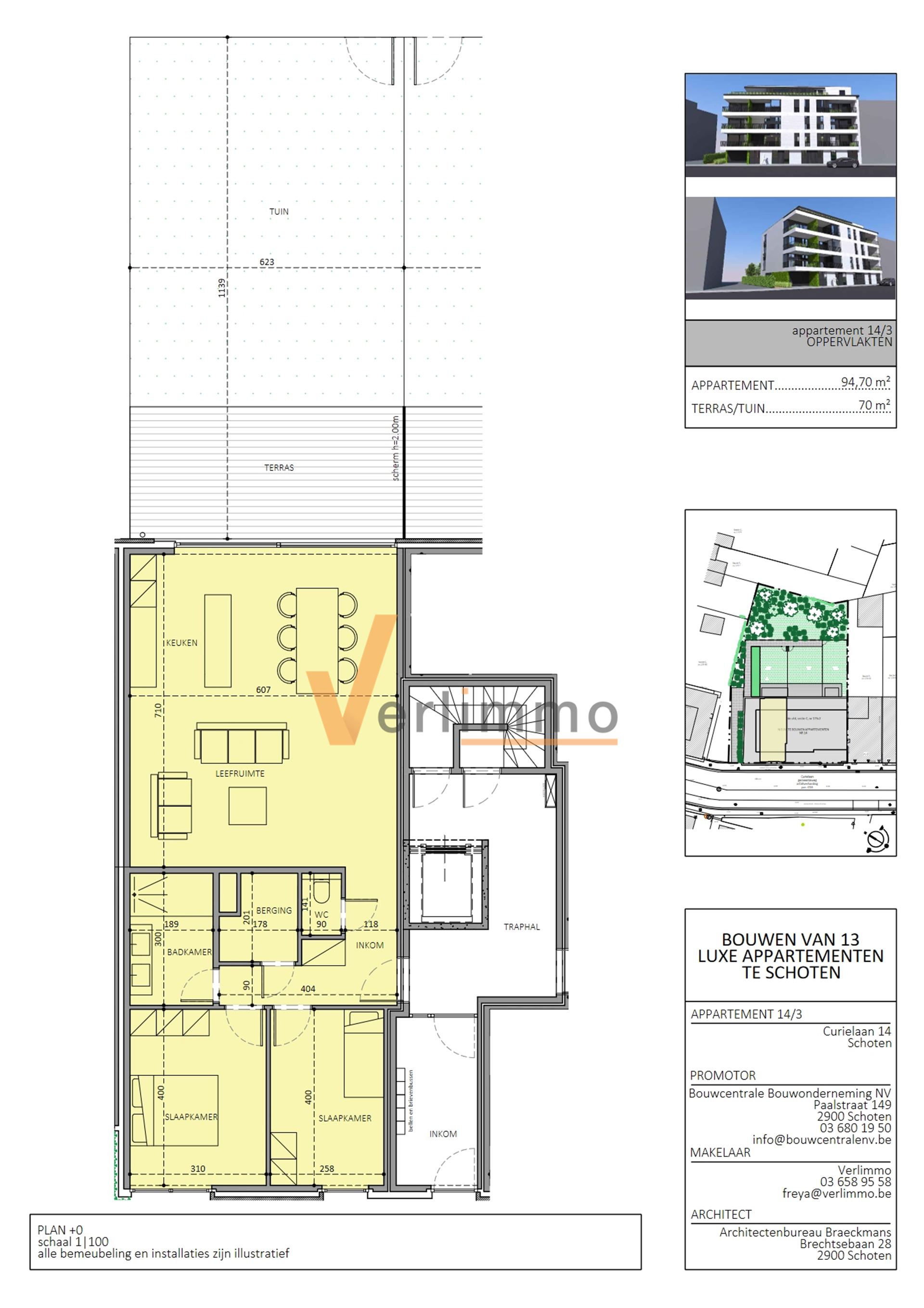 Appartement à vendre à Schoten avec 2 chambres - photo 3