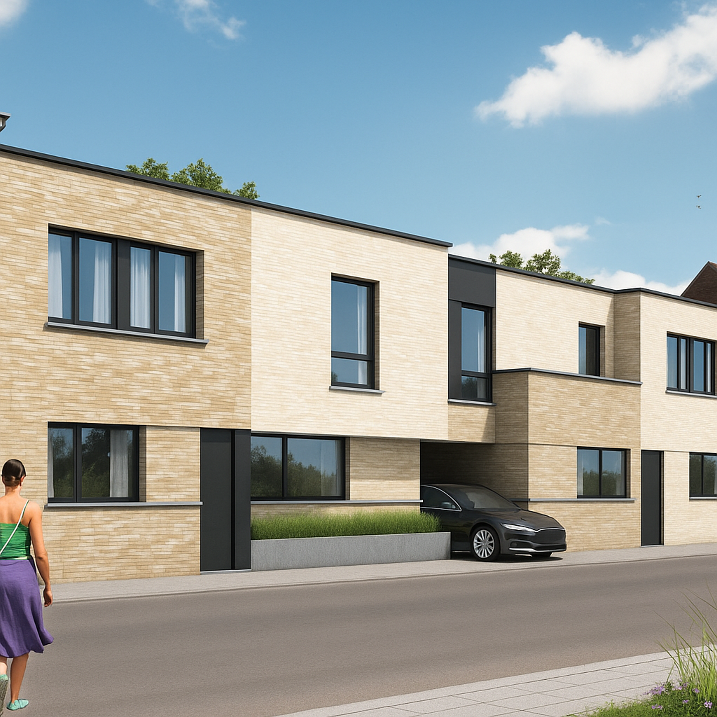 Nieuwbouwwoningen in hartje Sint-Eloois-Winkel! - foto 5