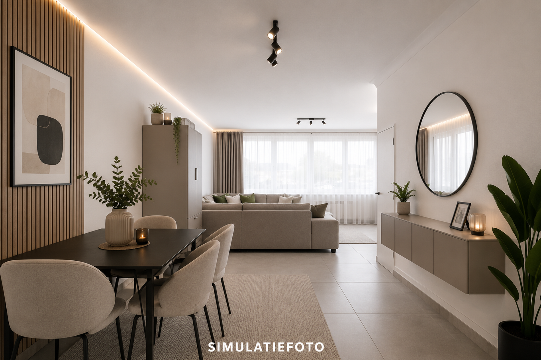 Gerenoveerd appartement met 1 slaapkamer en terras - foto 4
