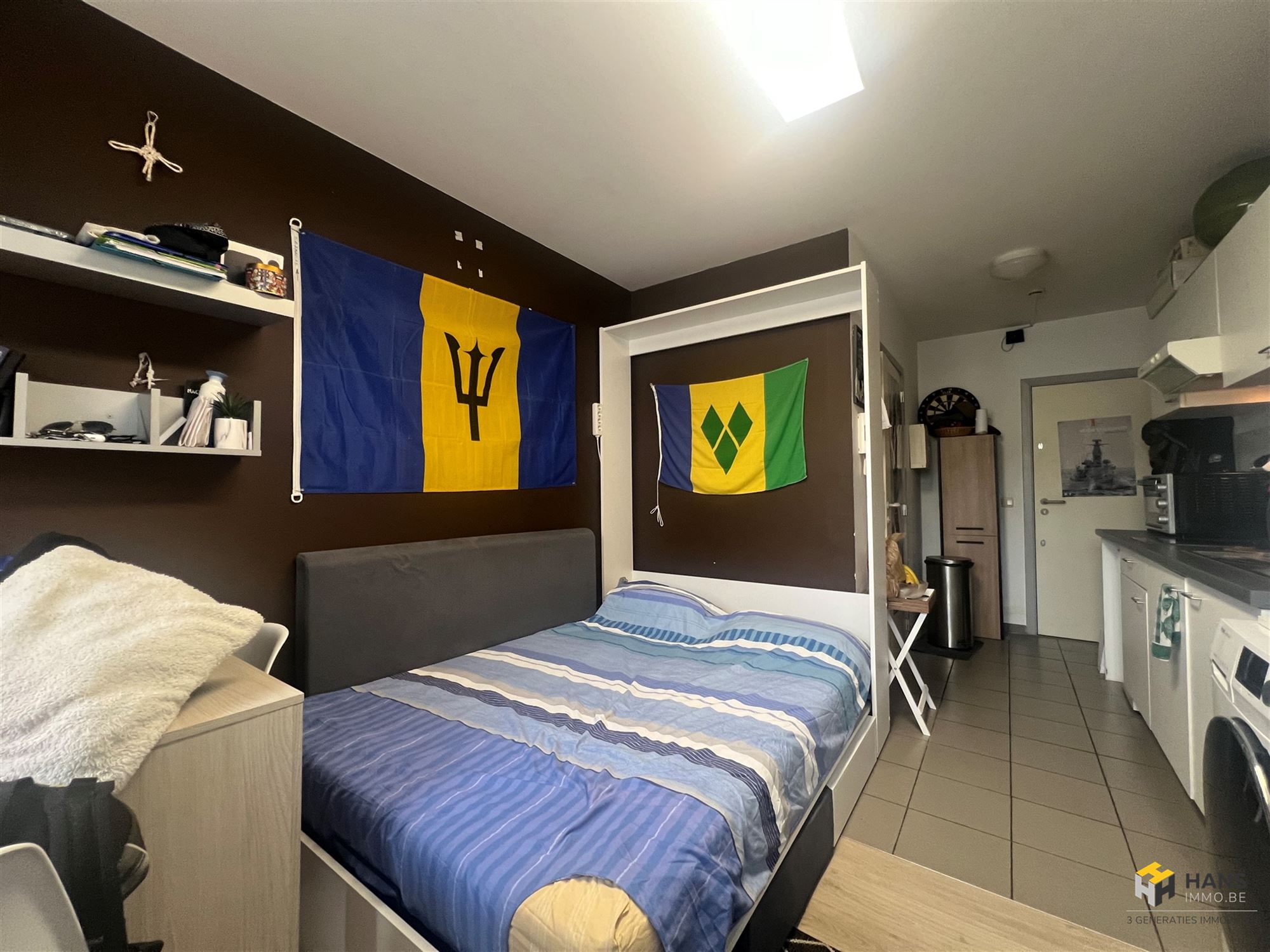 Studentenstudio (20 m²) met eigen keuken en badkamer op de studentenlocatie op TOPlocatie in Antwerpen. - foto 2