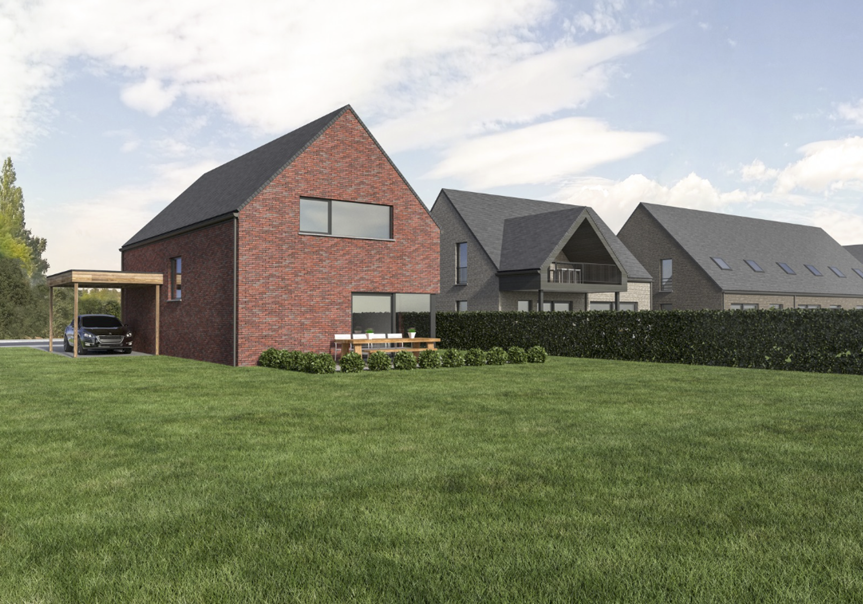 Alleenstaande nieuwbouwwoning op 750 m2 met landelijk verzicht - foto 1