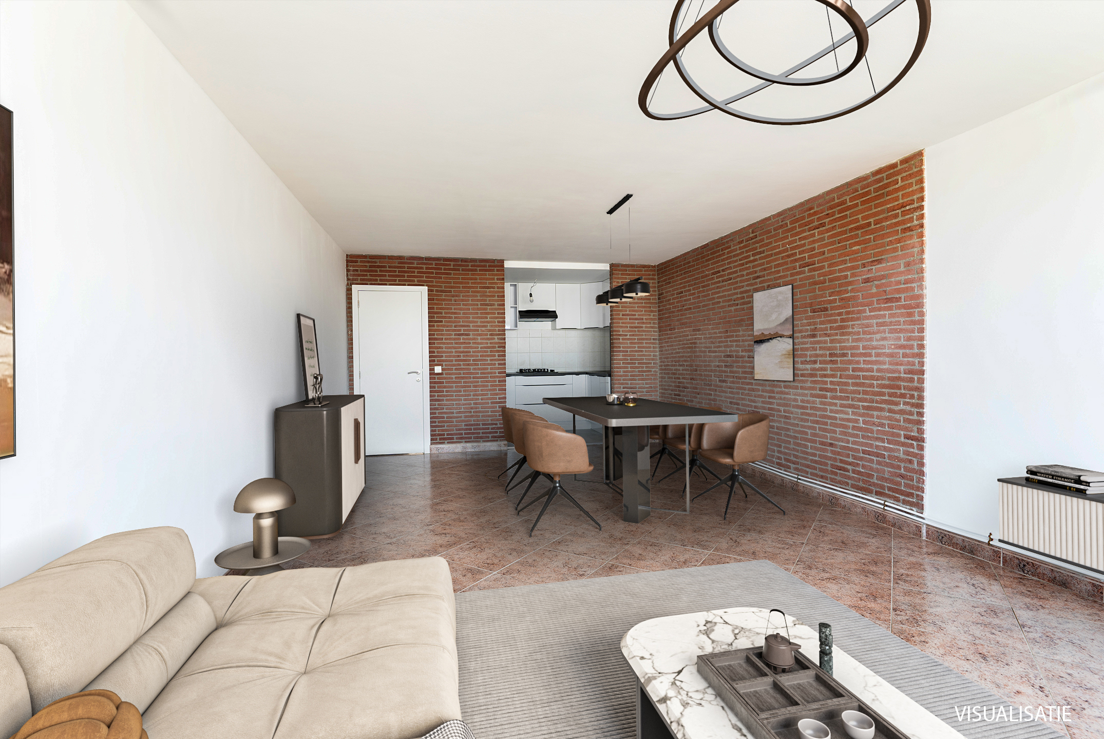 Volledig gerenoveerd appartement met 2 slpk, terras en EPC A - foto 4