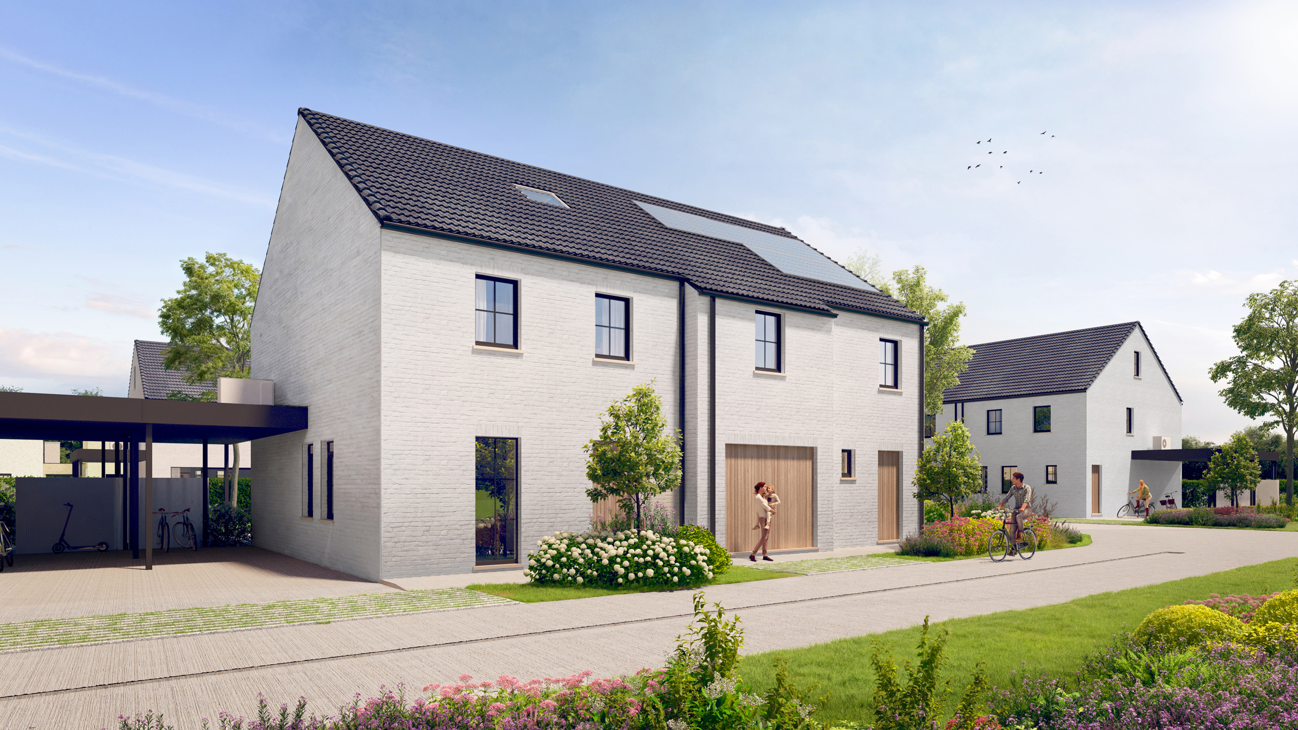 Energiezuinige nieuwbouwwoningen met 4 slpk te Astene - foto 2