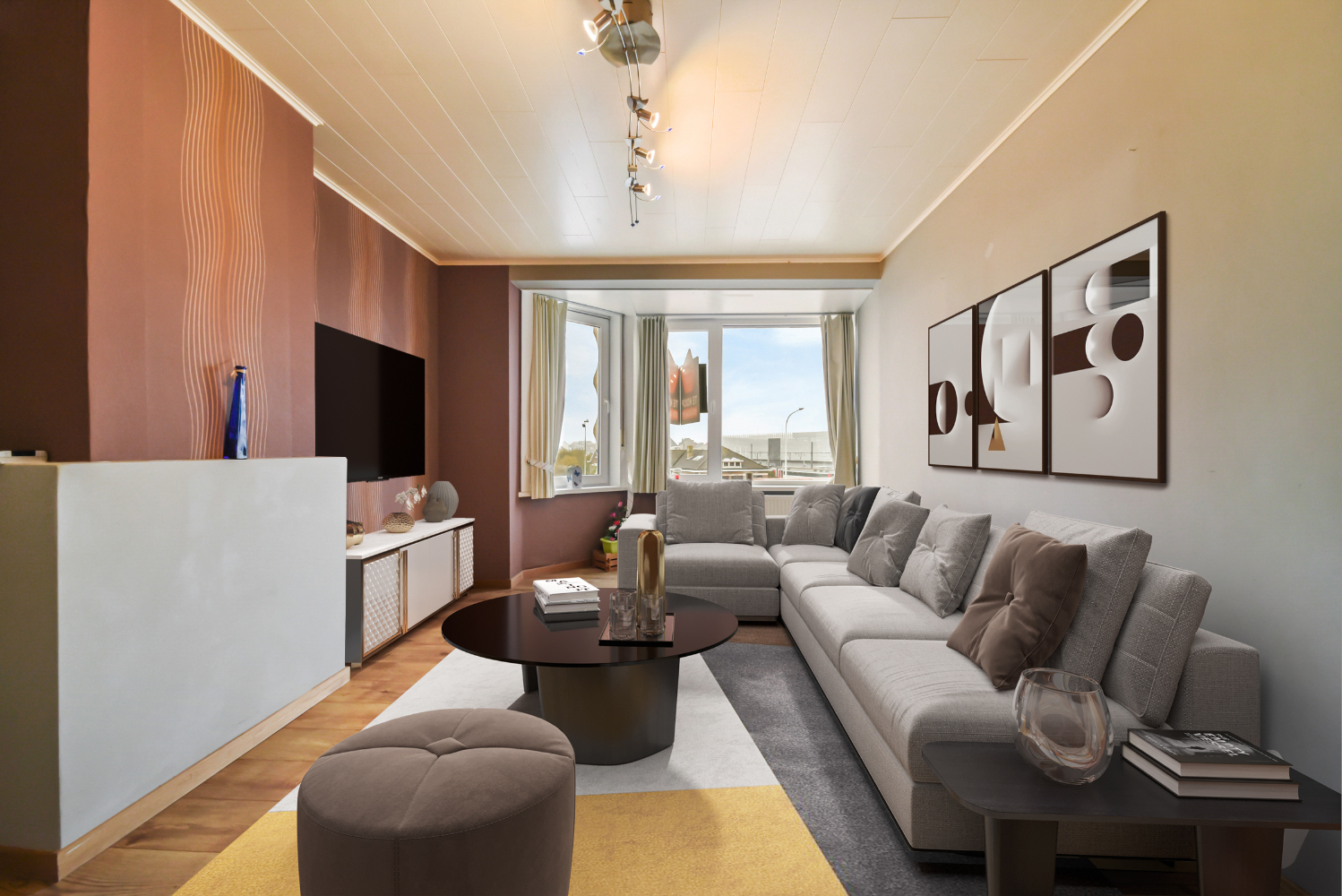 Licht op te frissen twee slaapkamer appartement op een uitstekende locatie - foto 1