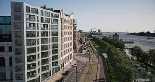 R!VERT, verwijzend naar de imposante rivier De Schelde enerzijds en naar de groene gevel dat het project zal krijgen anderzijds. Met 21...